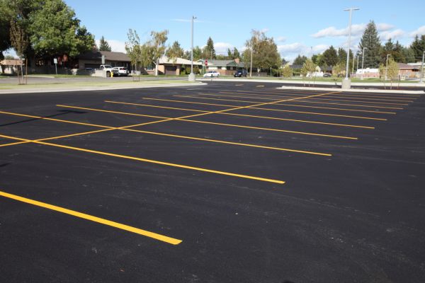 Parking Lot Washing in San Rafael